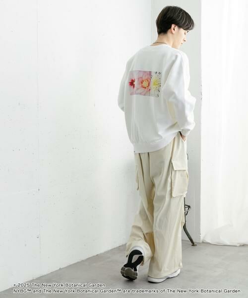 SENSE OF PLACE by URBAN RESEARCH / センスオブプレイス バイ アーバンリサーチ スウェット | NYBG　クルーネックルーズスウェットA | 詳細18