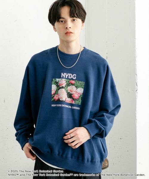 SENSE OF PLACE by URBAN RESEARCH / センスオブプレイス バイ アーバンリサーチ スウェット | NYBG　クルーネックルーズスウェットB | 詳細2
