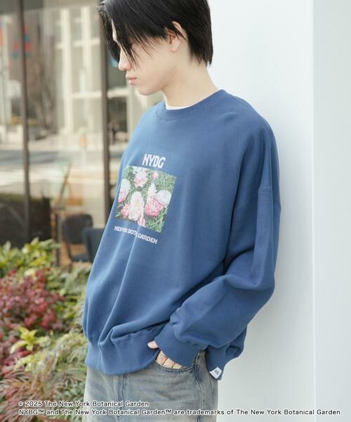 SENSE OF PLACE by URBAN RESEARCH / センスオブプレイス バイ アーバンリサーチ スウェット | NYBG　クルーネックルーズスウェットB | 詳細9