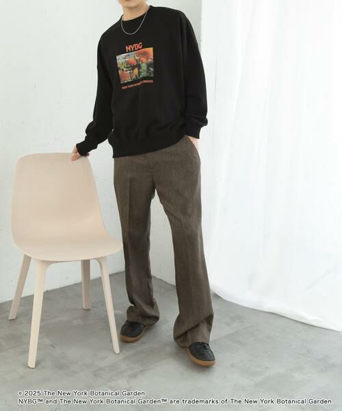 SENSE OF PLACE by URBAN RESEARCH / センスオブプレイス バイ アーバンリサーチ スウェット | NYBG　クルーネックルーズスウェットB | 詳細30