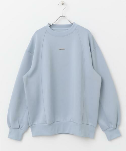 SENSE OF PLACE by URBAN RESEARCH / センスオブプレイス バイ アーバンリサーチ スウェット | ポンチプレートキリカエスウェット | 詳細6