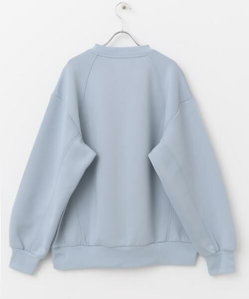 SENSE OF PLACE by URBAN RESEARCH / センスオブプレイス バイ アーバンリサーチ スウェット | ポンチプレートキリカエスウェット | 詳細7