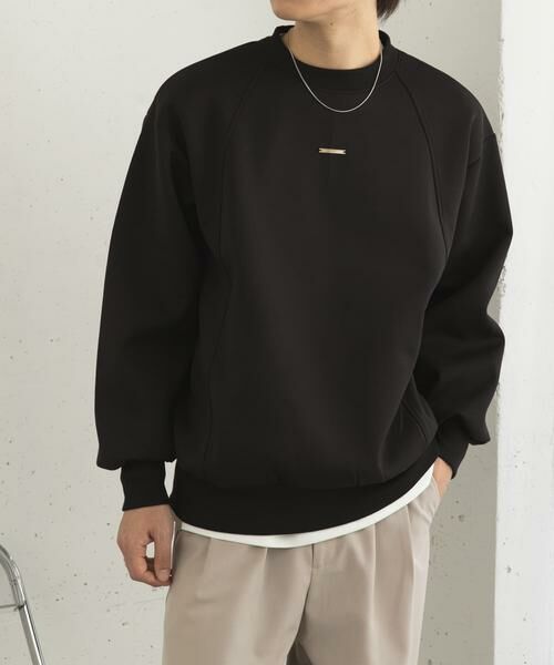 SENSE OF PLACE by URBAN RESEARCH / センスオブプレイス バイ アーバンリサーチ スウェット | ポンチプレートキリカエスウェット | 詳細11