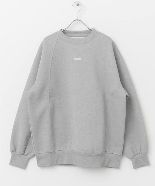 SENSE OF PLACE by URBAN RESEARCH / センスオブプレイス バイ アーバンリサーチ スウェット | ポンチプレートキリカエスウェット | 詳細30