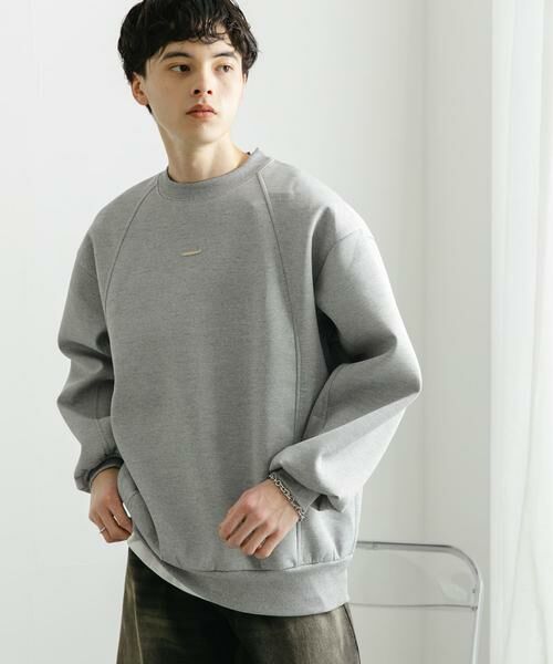 SENSE OF PLACE by URBAN RESEARCH / センスオブプレイス バイ アーバンリサーチ スウェット | ポンチプレートキリカエスウェット | 詳細20