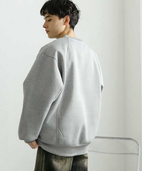 SENSE OF PLACE by URBAN RESEARCH / センスオブプレイス バイ アーバンリサーチ スウェット | ポンチプレートキリカエスウェット | 詳細21