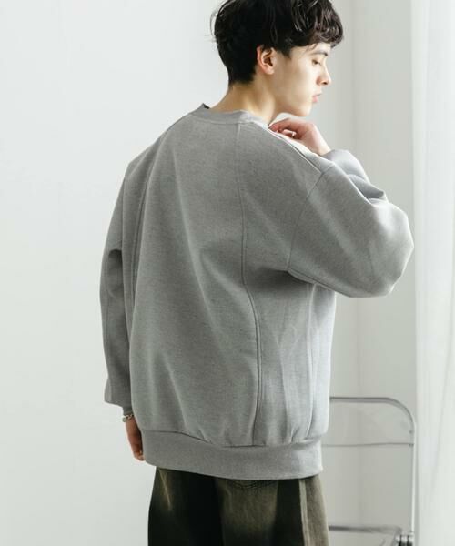 SENSE OF PLACE by URBAN RESEARCH / センスオブプレイス バイ アーバンリサーチ スウェット | ポンチプレートキリカエスウェット | 詳細23