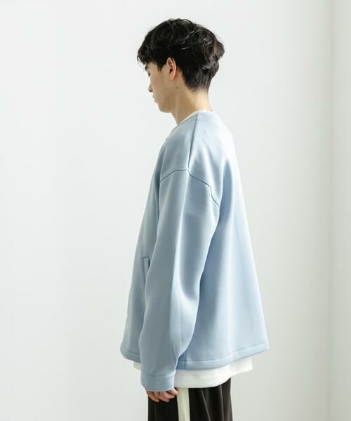 SENSE OF PLACE by URBAN RESEARCH / センスオブプレイス バイ アーバンリサーチ カーディガン・ボレロ | ポンチクルーネックカーディガン | 詳細10