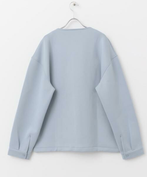 SENSE OF PLACE by URBAN RESEARCH / センスオブプレイス バイ アーバンリサーチ カーディガン・ボレロ | ポンチクルーネックカーディガン | 詳細14