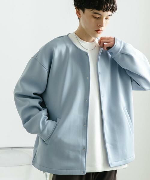 SENSE OF PLACE by URBAN RESEARCH / センスオブプレイス バイ アーバンリサーチ カーディガン・ボレロ | ポンチクルーネックカーディガン | 詳細3