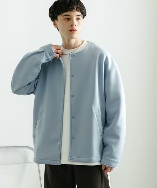 SENSE OF PLACE by URBAN RESEARCH / センスオブプレイス バイ アーバンリサーチ カーディガン・ボレロ | ポンチクルーネックカーディガン | 詳細5