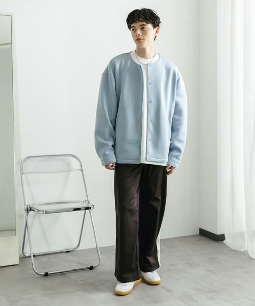 SENSE OF PLACE by URBAN RESEARCH / センスオブプレイス バイ アーバンリサーチ カーディガン・ボレロ | ポンチクルーネックカーディガン | 詳細6