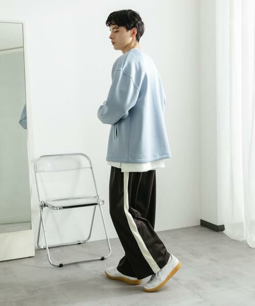 SENSE OF PLACE by URBAN RESEARCH / センスオブプレイス バイ アーバンリサーチ カーディガン・ボレロ | ポンチクルーネックカーディガン | 詳細7