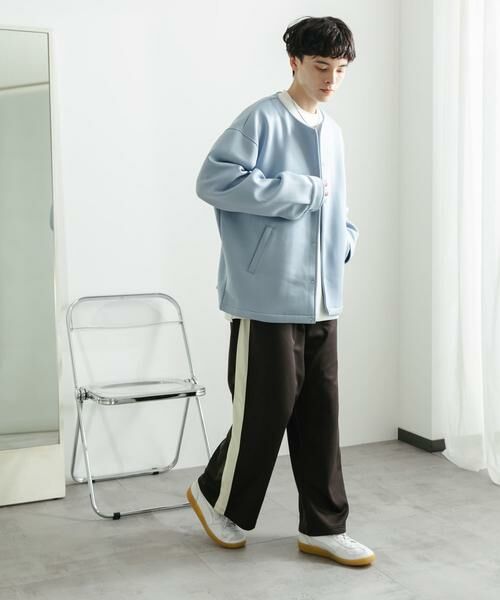 SENSE OF PLACE by URBAN RESEARCH / センスオブプレイス バイ アーバンリサーチ カーディガン・ボレロ | ポンチクルーネックカーディガン | 詳細8