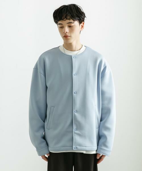 SENSE OF PLACE by URBAN RESEARCH / センスオブプレイス バイ アーバンリサーチ カーディガン・ボレロ | ポンチクルーネックカーディガン | 詳細9