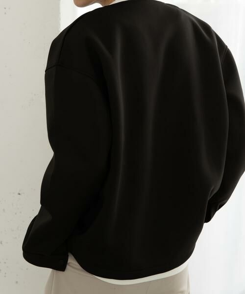 SENSE OF PLACE by URBAN RESEARCH / センスオブプレイス バイ アーバンリサーチ カーディガン・ボレロ | ポンチクルーネックカーディガン | 詳細20