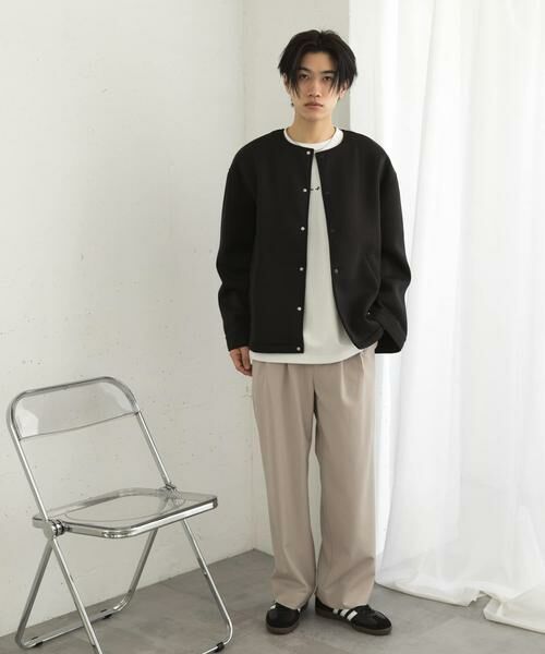 SENSE OF PLACE by URBAN RESEARCH / センスオブプレイス バイ アーバンリサーチ カーディガン・ボレロ | ポンチクルーネックカーディガン | 詳細23