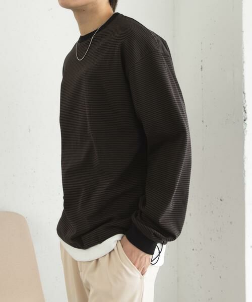 SENSE OF PLACE by URBAN RESEARCH / センスオブプレイス バイ アーバンリサーチ Tシャツ | 『ユニセックス』アソートドローコードロングスリーブTシャツ | 詳細12