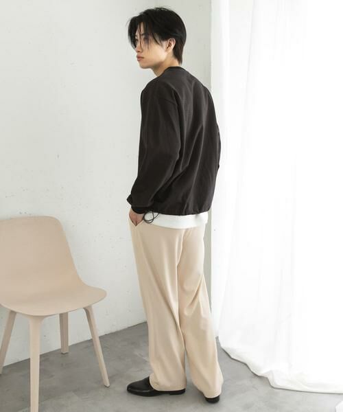 SENSE OF PLACE by URBAN RESEARCH / センスオブプレイス バイ アーバンリサーチ Tシャツ | 『ユニセックス』アソートドローコードロングスリーブTシャツ | 詳細13