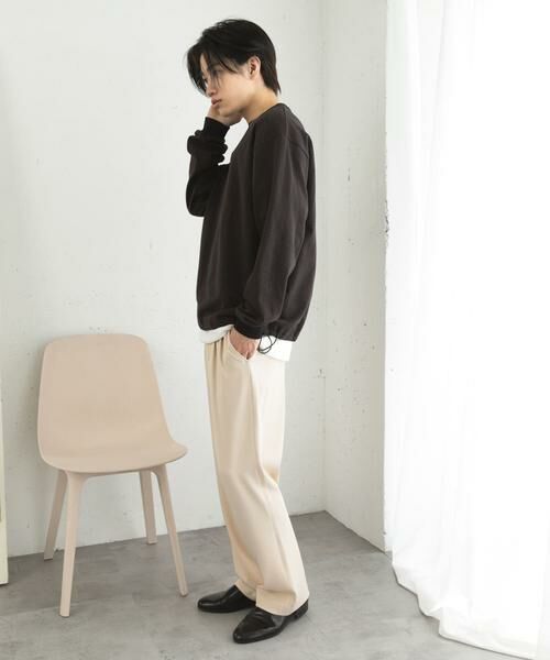 SENSE OF PLACE by URBAN RESEARCH / センスオブプレイス バイ アーバンリサーチ Tシャツ | 『ユニセックス』アソートドローコードロングスリーブTシャツ | 詳細14