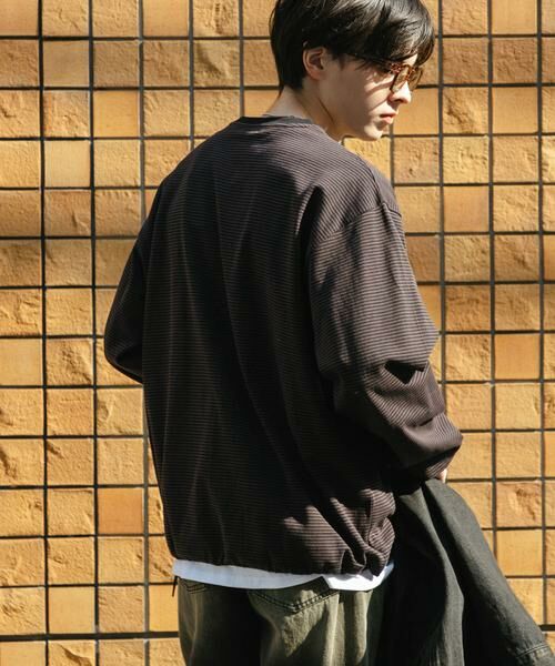 SENSE OF PLACE by URBAN RESEARCH / センスオブプレイス バイ アーバンリサーチ Tシャツ | 『ユニセックス』アソートドローコードロングスリーブTシャツ | 詳細3