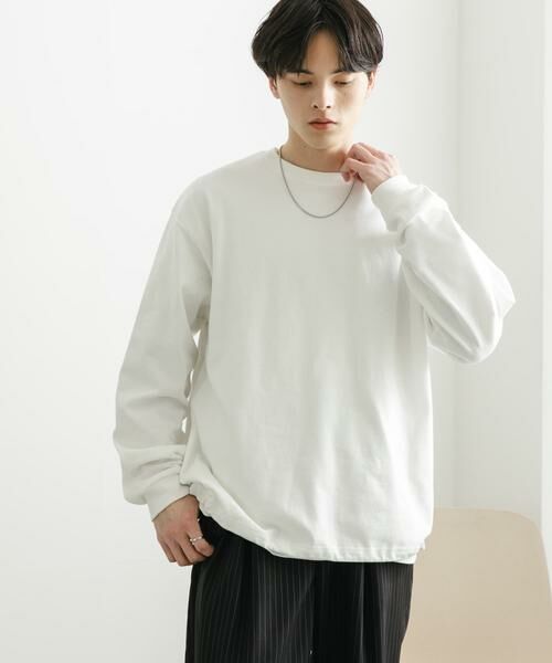 SENSE OF PLACE by URBAN RESEARCH / センスオブプレイス バイ アーバンリサーチ Tシャツ | 『ユニセックス』アソートドローコードロングスリーブTシャツ | 詳細18