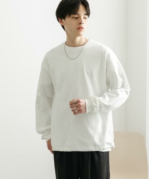 SENSE OF PLACE by URBAN RESEARCH / センスオブプレイス バイ アーバンリサーチ Tシャツ | 『ユニセックス』アソートドローコードロングスリーブTシャツ | 詳細20