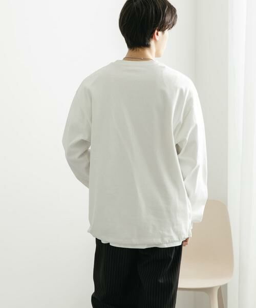 SENSE OF PLACE by URBAN RESEARCH / センスオブプレイス バイ アーバンリサーチ Tシャツ | 『ユニセックス』アソートドローコードロングスリーブTシャツ | 詳細21