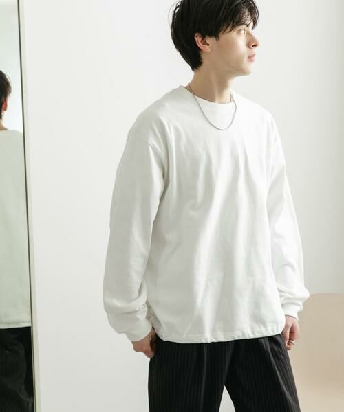 SENSE OF PLACE by URBAN RESEARCH / センスオブプレイス バイ アーバンリサーチ Tシャツ | 『ユニセックス』アソートドローコードロングスリーブTシャツ | 詳細22