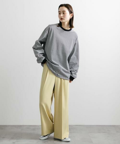 SENSE OF PLACE by URBAN RESEARCH / センスオブプレイス バイ アーバンリサーチ Tシャツ | 『ユニセックス』アソートドローコードロングスリーブTシャツ | 詳細30