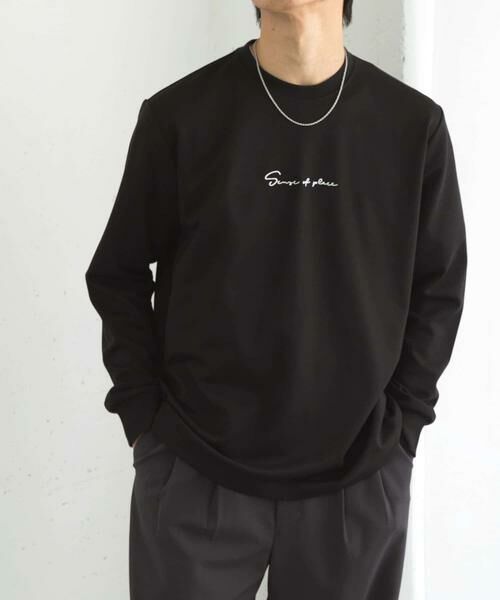 SENSE OF PLACE by URBAN RESEARCH / センスオブプレイス バイ アーバンリサーチ Tシャツ | 『ユニセックス』シシュウポンチロングTシャツ | 詳細17