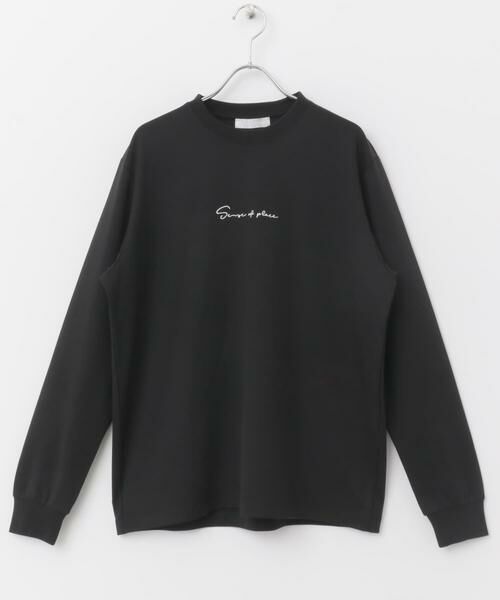 SENSE OF PLACE by URBAN RESEARCH / センスオブプレイス バイ アーバンリサーチ Tシャツ | 『ユニセックス』シシュウポンチロングTシャツ | 詳細23