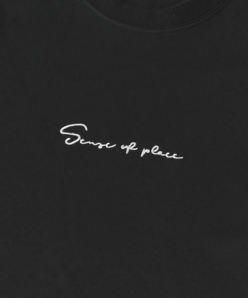 SENSE OF PLACE by URBAN RESEARCH / センスオブプレイス バイ アーバンリサーチ Tシャツ | 『ユニセックス』シシュウポンチロングTシャツ | 詳細24