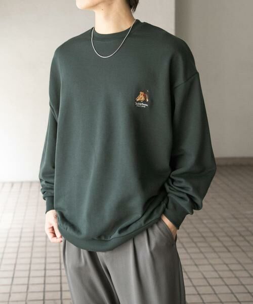 SENSE OF PLACE by URBAN RESEARCH / センスオブプレイス バイ アーバンリサーチ スウェット | 『別注』TeddyBear×SENSE OF PLACE　クルーネックスウェット | 詳細2