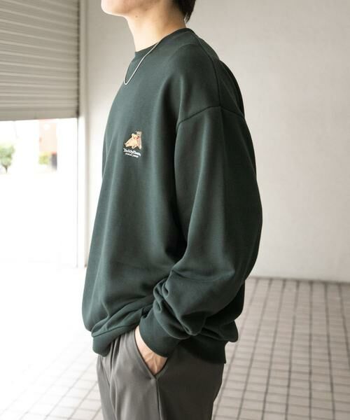 SENSE OF PLACE by URBAN RESEARCH / センスオブプレイス バイ アーバンリサーチ スウェット | 『別注』TeddyBear×SENSE OF PLACE　クルーネックスウェット | 詳細3