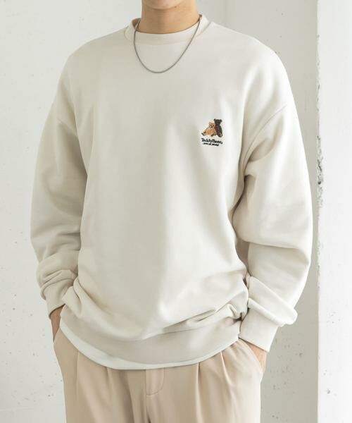 SENSE OF PLACE by URBAN RESEARCH / センスオブプレイス バイ アーバンリサーチ スウェット | 『別注』TeddyBear×SENSE OF PLACE　クルーネックスウェット | 詳細10