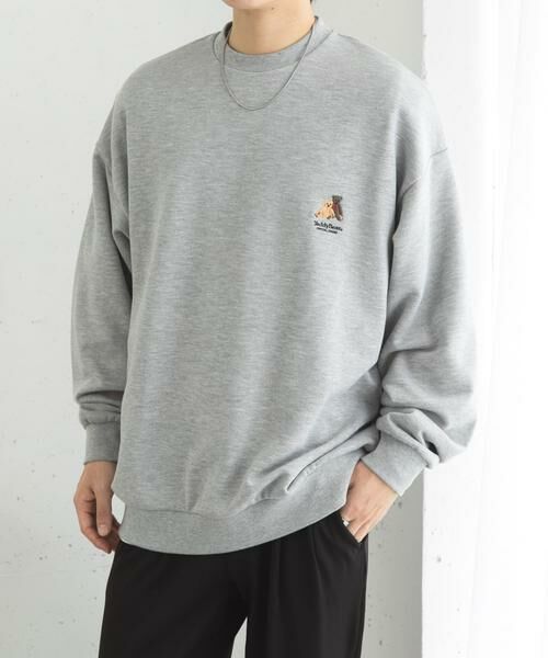 SENSE OF PLACE by URBAN RESEARCH / センスオブプレイス バイ アーバンリサーチ スウェット | 『別注』TeddyBear×SENSE OF PLACE　クルーネックスウェット | 詳細17