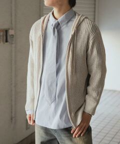 SENSE OF PLACE by URBAN RESEARCH / センスオブプレイス バイ アーバンリサーチ パーカー | シアーメッシュフーディージップパーカー