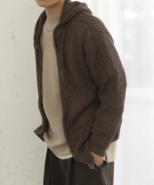 SENSE OF PLACE by URBAN RESEARCH / センスオブプレイス バイ アーバンリサーチ パーカー | シアーメッシュフーディージップパーカー | 詳細1