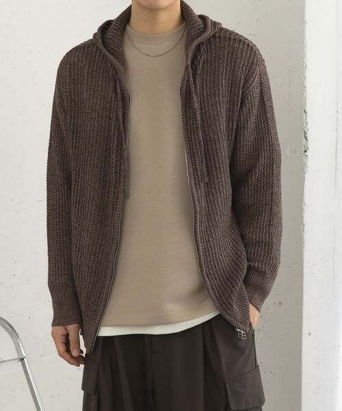 SENSE OF PLACE by URBAN RESEARCH / センスオブプレイス バイ アーバンリサーチ パーカー | シアーメッシュフーディージップパーカー | 詳細2