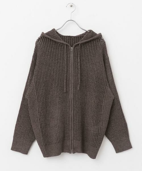 SENSE OF PLACE by URBAN RESEARCH / センスオブプレイス バイ アーバンリサーチ パーカー | シアーメッシュフーディージップパーカー | 詳細6