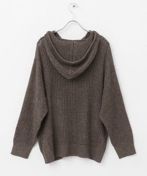 SENSE OF PLACE by URBAN RESEARCH / センスオブプレイス バイ アーバンリサーチ パーカー | シアーメッシュフーディージップパーカー | 詳細8