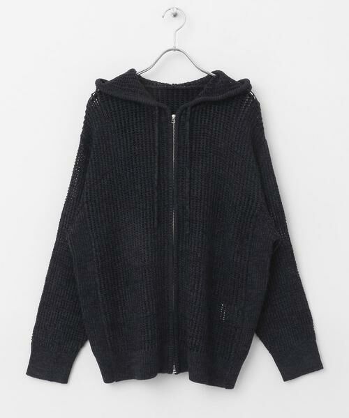 SENSE OF PLACE by URBAN RESEARCH / センスオブプレイス バイ アーバンリサーチ パーカー | シアーメッシュフーディージップパーカー | 詳細23