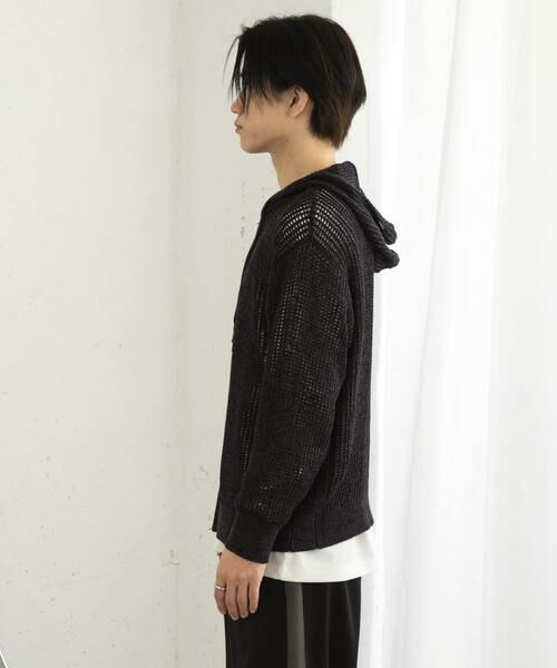 SENSE OF PLACE by URBAN RESEARCH / センスオブプレイス バイ アーバンリサーチ パーカー | シアーメッシュフーディージップパーカー | 詳細21