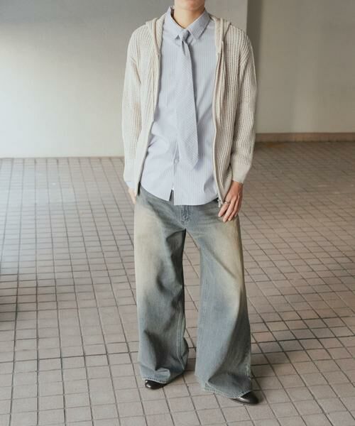 SENSE OF PLACE by URBAN RESEARCH / センスオブプレイス バイ アーバンリサーチ パーカー | シアーメッシュフーディージップパーカー | 詳細29