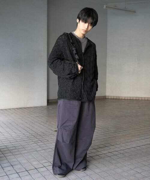 SENSE OF PLACE by URBAN RESEARCH / センスオブプレイス バイ アーバンリサーチ カーディガン・ボレロ | ケーブルメッシュクルーネックカーディガン | 詳細22