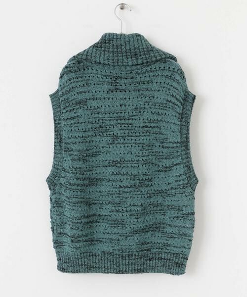 SENSE OF PLACE by URBAN RESEARCH / センスオブプレイス バイ アーバンリサーチ ベスト | ミックスメランジハーフジップニットベスト | 詳細10