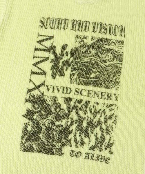 SENSE OF PLACE by URBAN RESEARCH / センスオブプレイス バイ アーバンリサーチ ニット・セーター | 『洗濯可』グラフィックプリントシアーニット | 詳細11