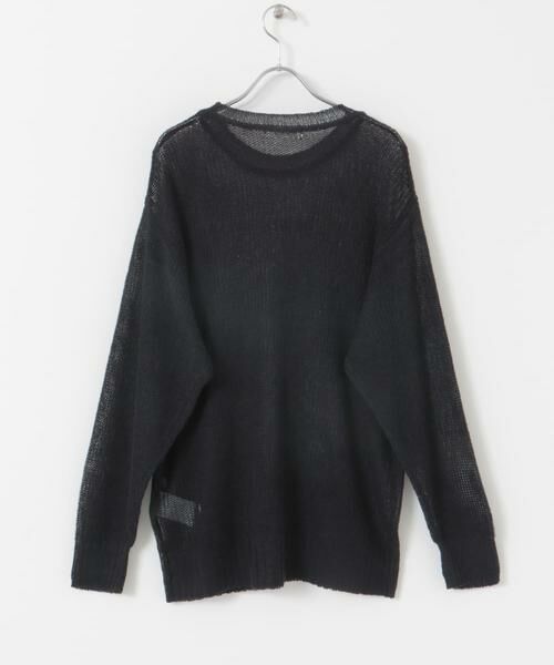 SENSE OF PLACE by URBAN RESEARCH / センスオブプレイス バイ アーバンリサーチ ニット・セーター | 『洗濯可』グラフィックプリントシアーニット | 詳細22