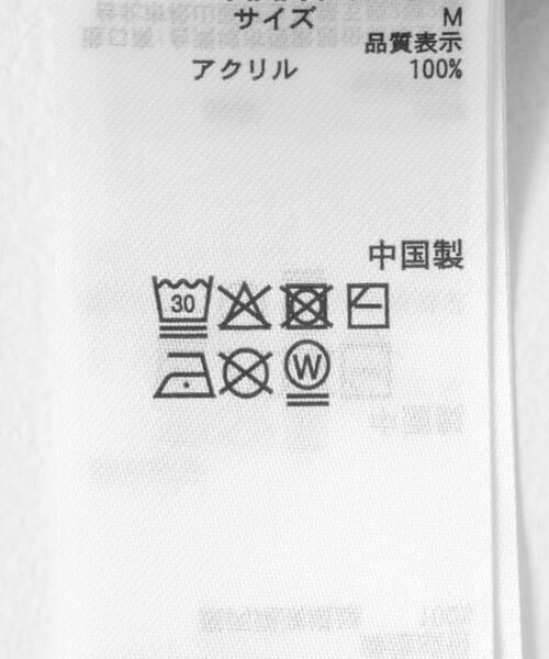 SENSE OF PLACE by URBAN RESEARCH / センスオブプレイス バイ アーバンリサーチ ニット・セーター | 『洗濯可』グラフィックプリントシアーニット | 詳細24